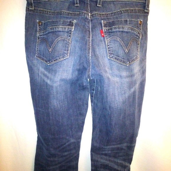 Levi's semi~stone washed ankle leggings size 8P•L29"×W29" - Picture 7 of 12